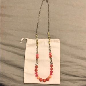 Long statement necklace